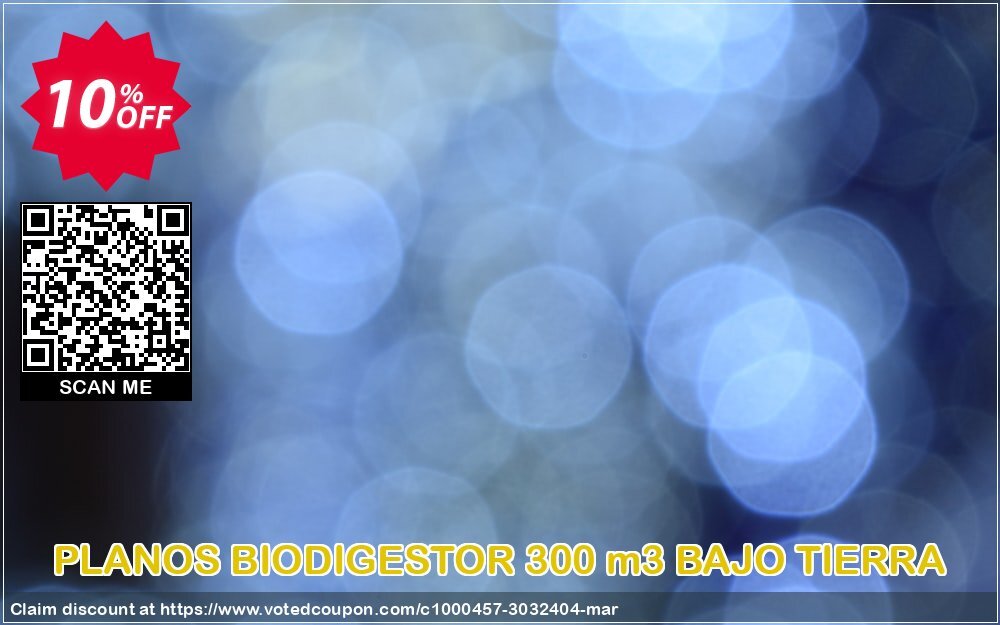 PLANOS BIODIGESTOR 300 m3 BAJO TIERRA Coupon, discount PLANOS BIODIGESTOR 300 m3 BAJO TIERRA wonderful promo code 2024. Promotion: wonderful promo code of PLANOS BIODIGESTOR 300 m3 BAJO TIERRA 2024