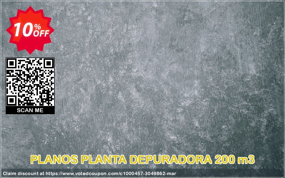 PLANOS PLANTA DEPURADORA 200 m3 Coupon, discount PLANOS PLANTA DEPURADORA 200 m3 amazing promo code 2024. Promotion: amazing promo code of PLANOS PLANTA DEPURADORA 200 m3 2024