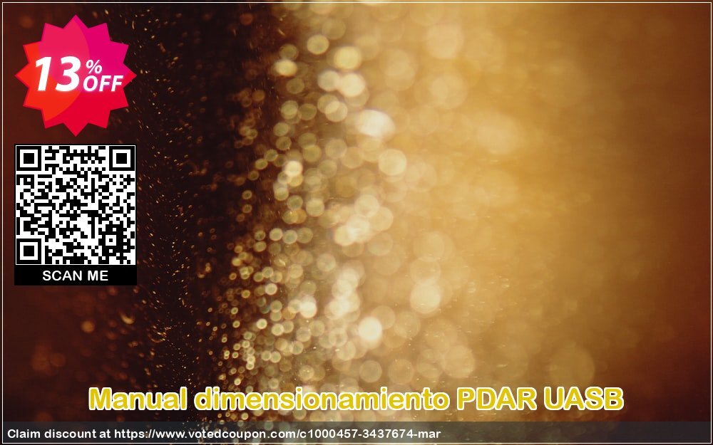 Manual dimensionamiento PDAR UASB Coupon Code Apr 2024, 13% OFF - VotedCoupon