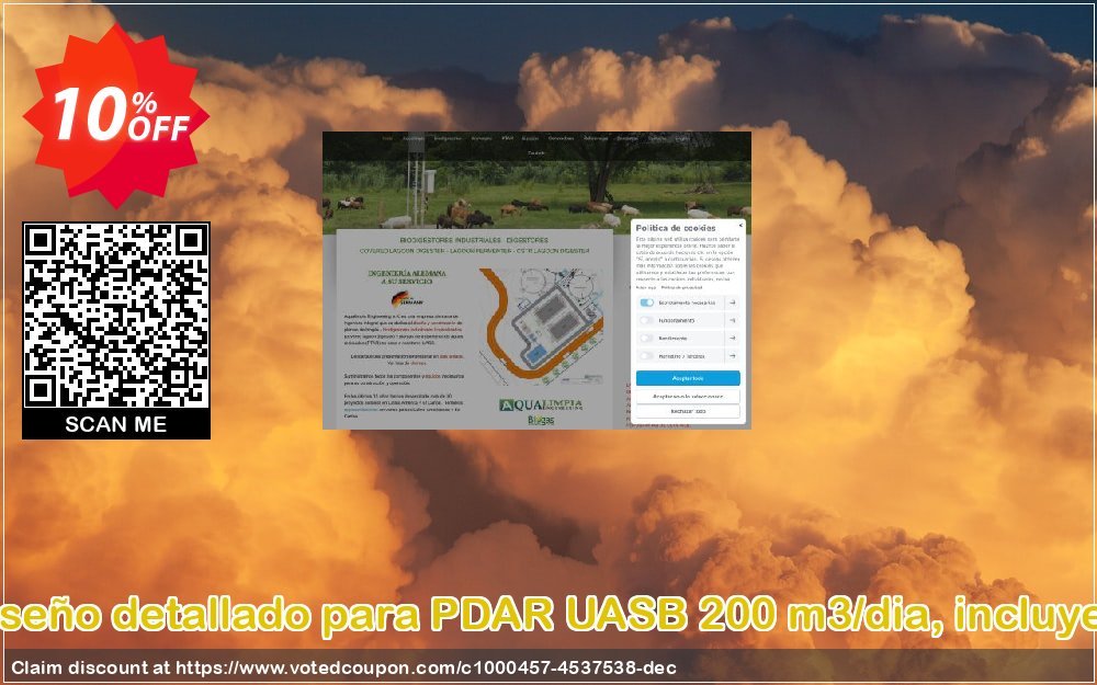 Edf y diseño detallado para PDAR UASB 200 m3/dia, incluye planos Coupon, discount Edf y diseño detallado para PDAR UASB 200 m3/dia, incluye planos awful discounts code 2023. Promotion: awful discounts code of Edf y diseño detallado para PDAR UASB 200 m3/dia, incluye planos 2023
