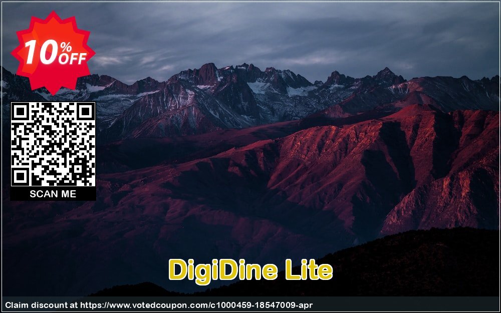 DigiDine Lite Coupon Code May 2024, 10% OFF - VotedCoupon