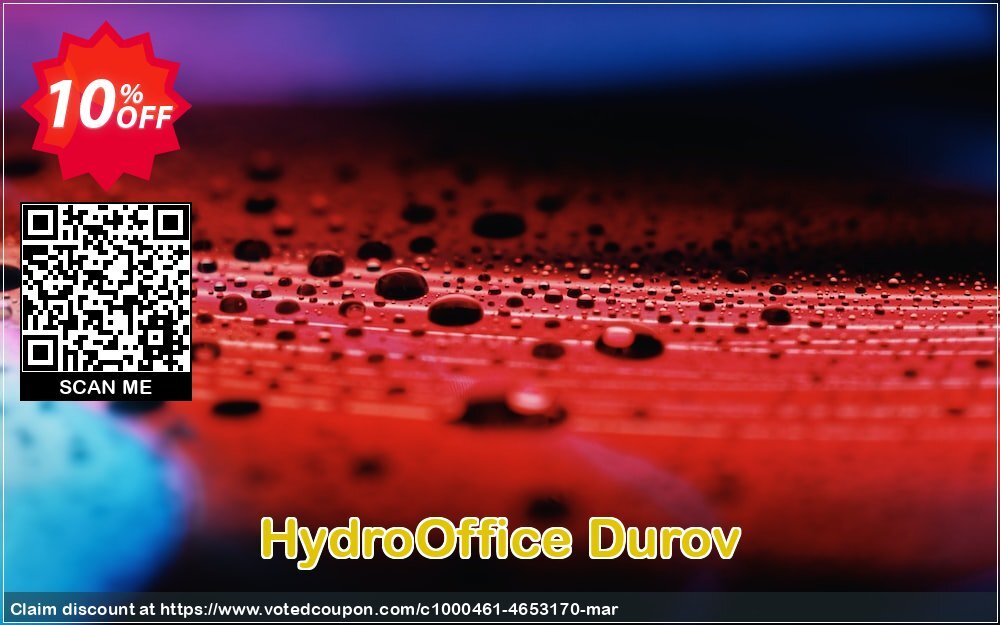 HydroOffice Durov Coupon Code Apr 2024, 10% OFF - VotedCoupon