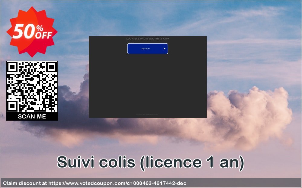 Suivi colis, licence 1 an  Coupon, discount Suivi colis (licence 1 an) amazing discount code 2023. Promotion: amazing discount code of Suivi colis (licence 1 an) 2023