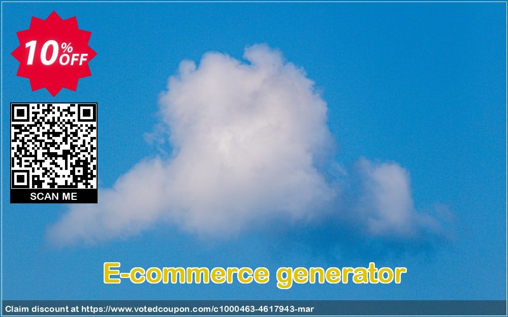 E-commerce generator Coupon Code Apr 2024, 10% OFF - VotedCoupon