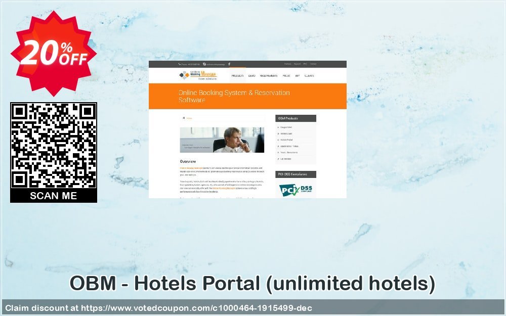 OBM - Hotels Portal, unlimited hotels  Coupon, discount OBM - Hotels Portal (unlimited hotels) special promo code 2023. Promotion: special promo code of OBM - Hotels Portal (unlimited hotels) 2023