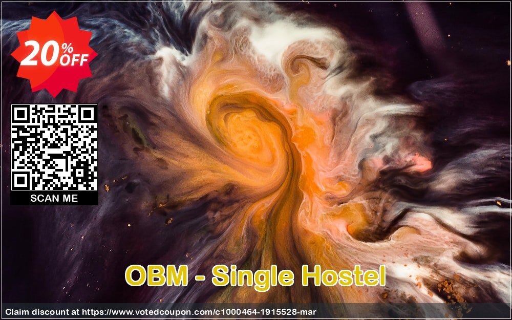 OBM - Single Hostel Coupon Code May 2024, 20% OFF - VotedCoupon