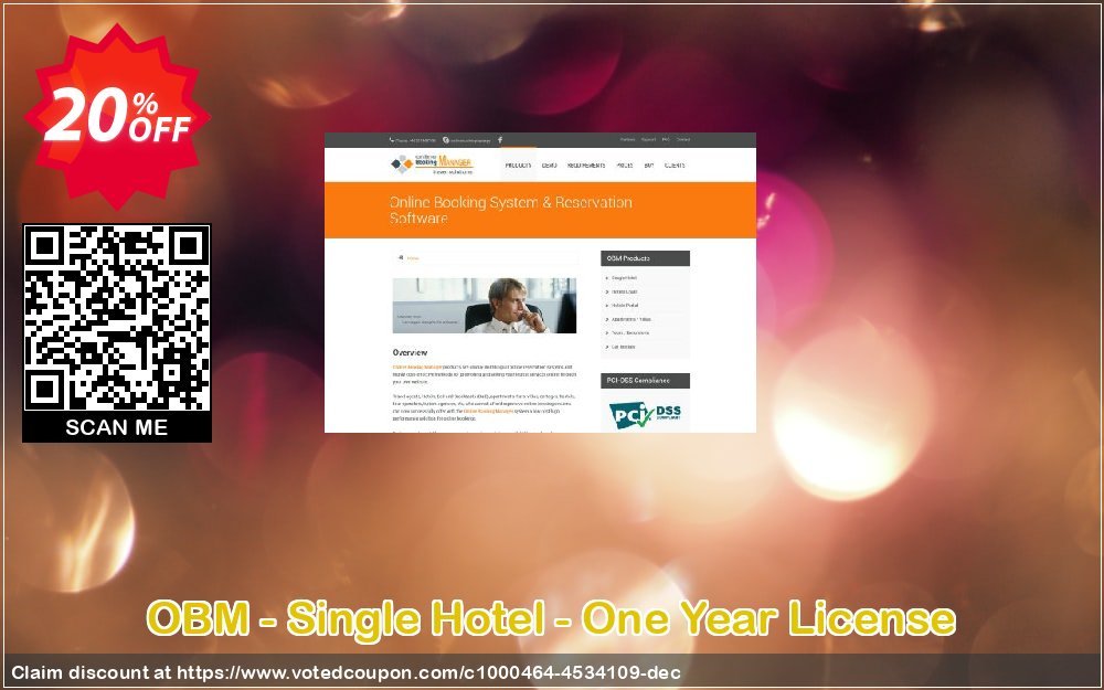 OBM - Single Hotel - One Year Plan Coupon, discount OBM - Single Hotel - One Year License marvelous discounts code 2023. Promotion: marvelous discounts code of OBM - Single Hotel - One Year License 2023