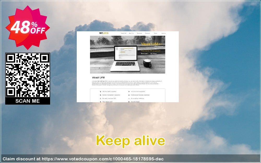 Keep alive Coupon, discount Keep alive wonderful sales code 2023. Promotion: wonderful sales code of Keep alive 2023