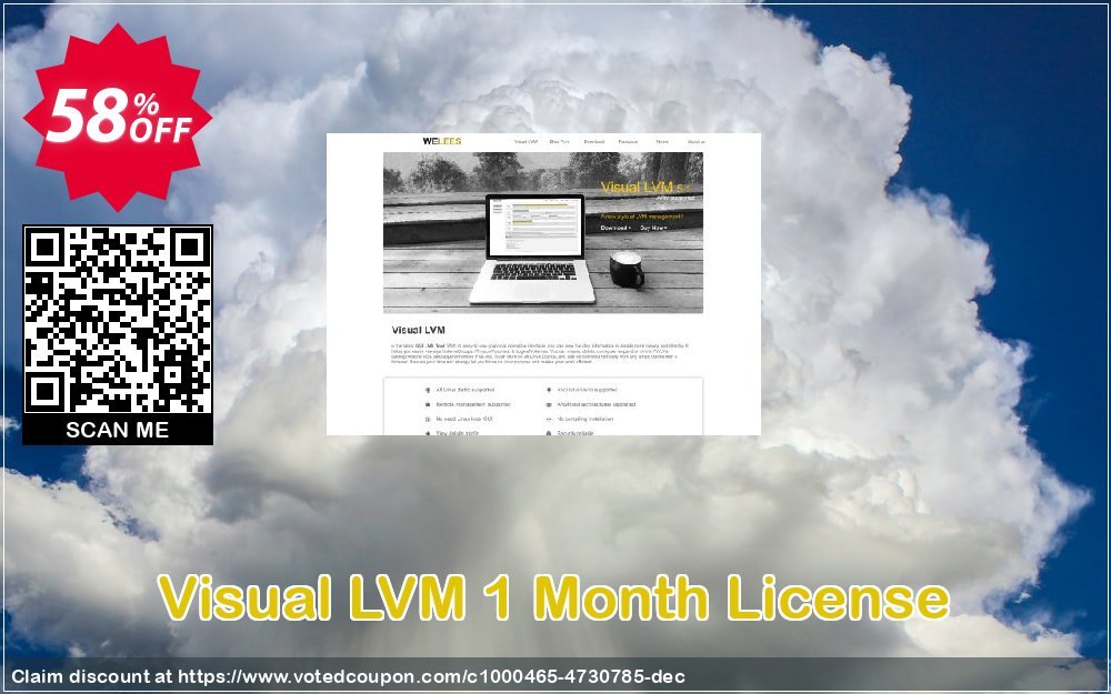 Visual LVM Monthly Plan Coupon, discount Visual LVM 1 Month License awful offer code 2023. Promotion: awful offer code of Visual LVM 1 Month License 2023