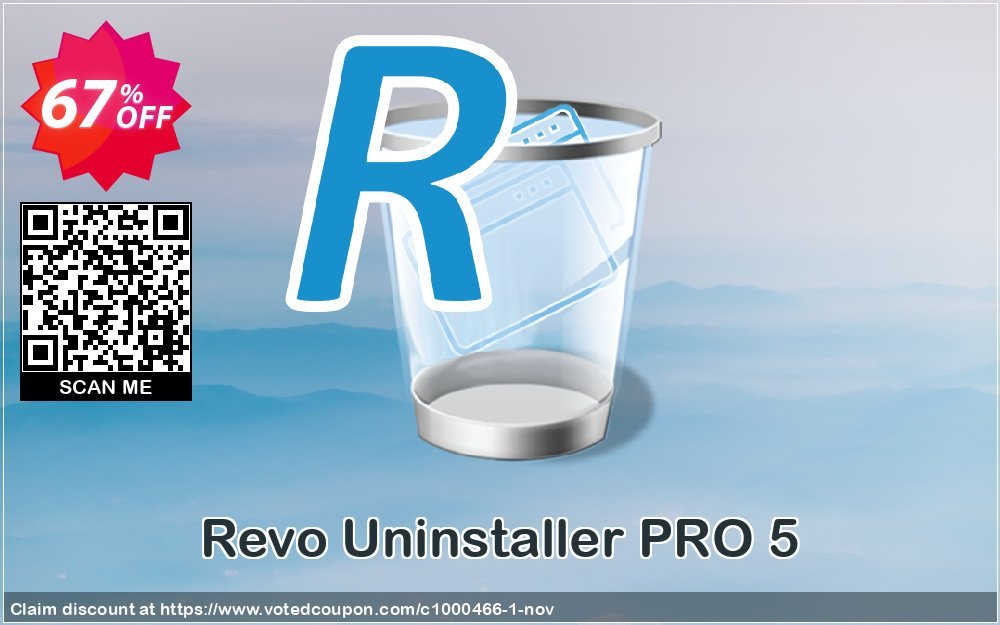 Revo Uninstaller PRO 5 Coupon, discount 50% off REVO ALL software. Promotion: 