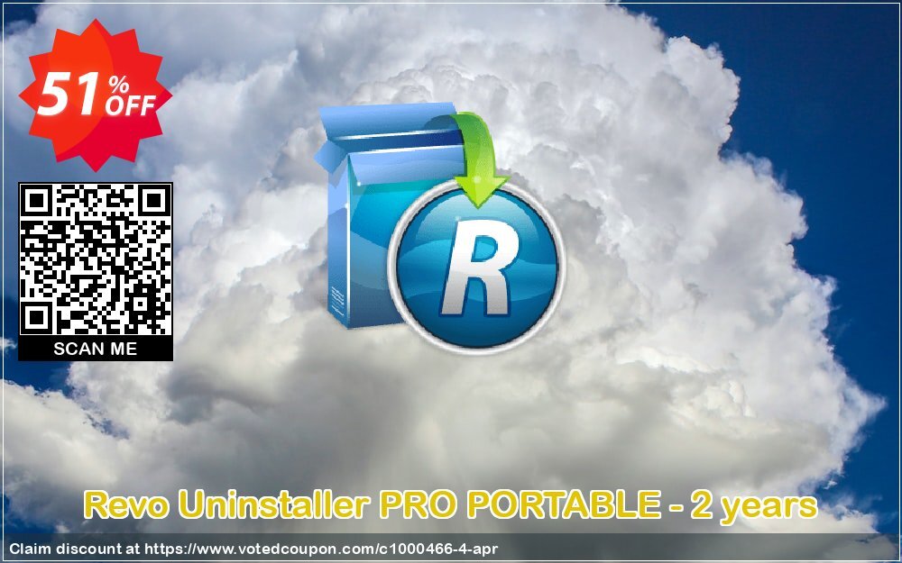 Revo Uninstaller PRO PORTABLE - 2 years