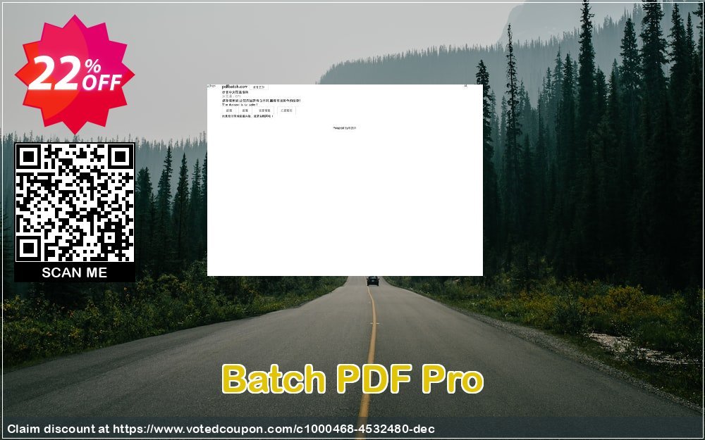 Batch PDF Pro Coupon, discount Batch PDF Pro amazing sales code 2023. Promotion: amazing sales code of Batch PDF Pro 2023