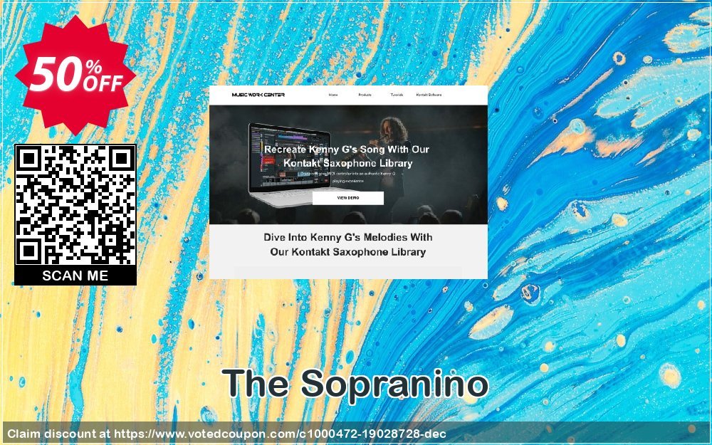 The Sopranino Coupon, discount 50% Off christmas sale. Promotion: fearsome discounts code of The Sopranino 2023