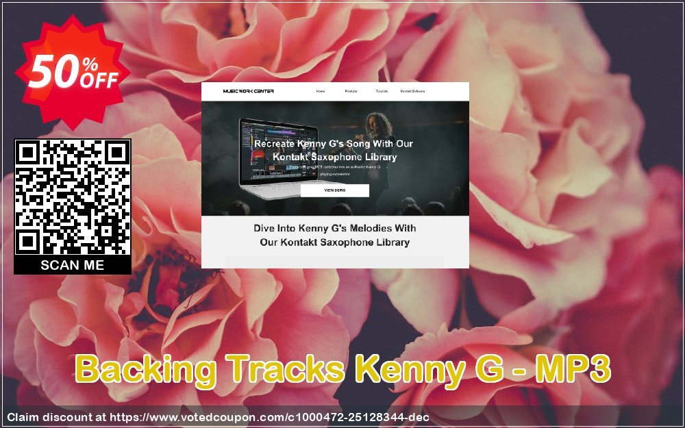 Backing Tracks Kenny G - MP3 Coupon, discount 50% Off christmas sale. Promotion: amazing discount code of Backing Tracks Kenny G - MP3 2023