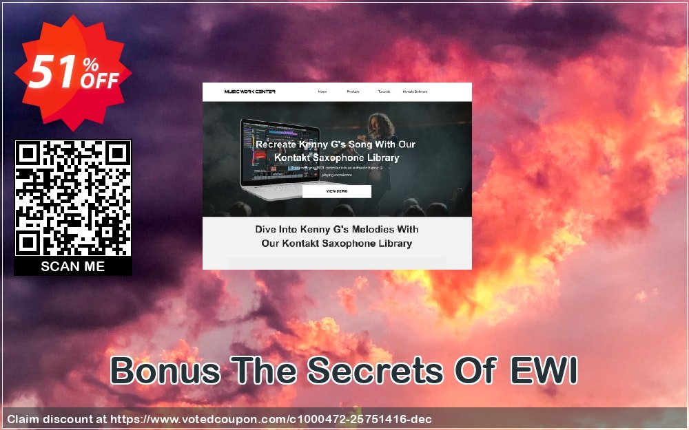 Bonus The Secrets Of EWI Coupon, discount Bonus The Secrets Of EWI staggering discounts code 2023. Promotion: staggering discounts code of Bonus The Secrets Of EWI 2023