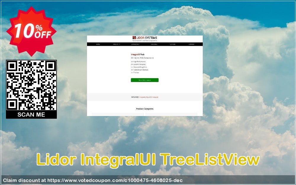 Lidor IntegralUI TreeListView Coupon, discount IntegralUI TreeListView impressive offer code 2023. Promotion: impressive offer code of IntegralUI TreeListView 2023