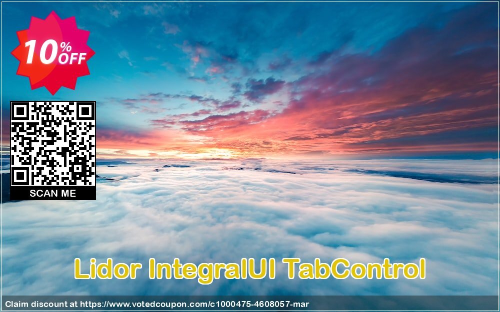 Lidor IntegralUI TabControl Coupon, discount IntegralUI TabControl amazing promotions code 2024. Promotion: amazing promotions code of IntegralUI TabControl 2024