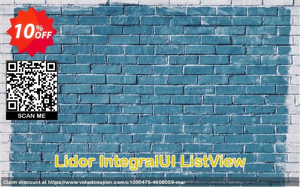 Lidor IntegralUI ListView Coupon Code May 2024, 10% OFF - VotedCoupon