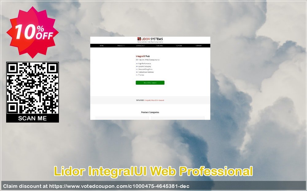 Lidor IntegralUI Web Professional Coupon, discount IntegralUI Web - Professional 19.2 excellent promotions code 2023. Promotion: excellent promotions code of IntegralUI Web - Professional 19.2 2023