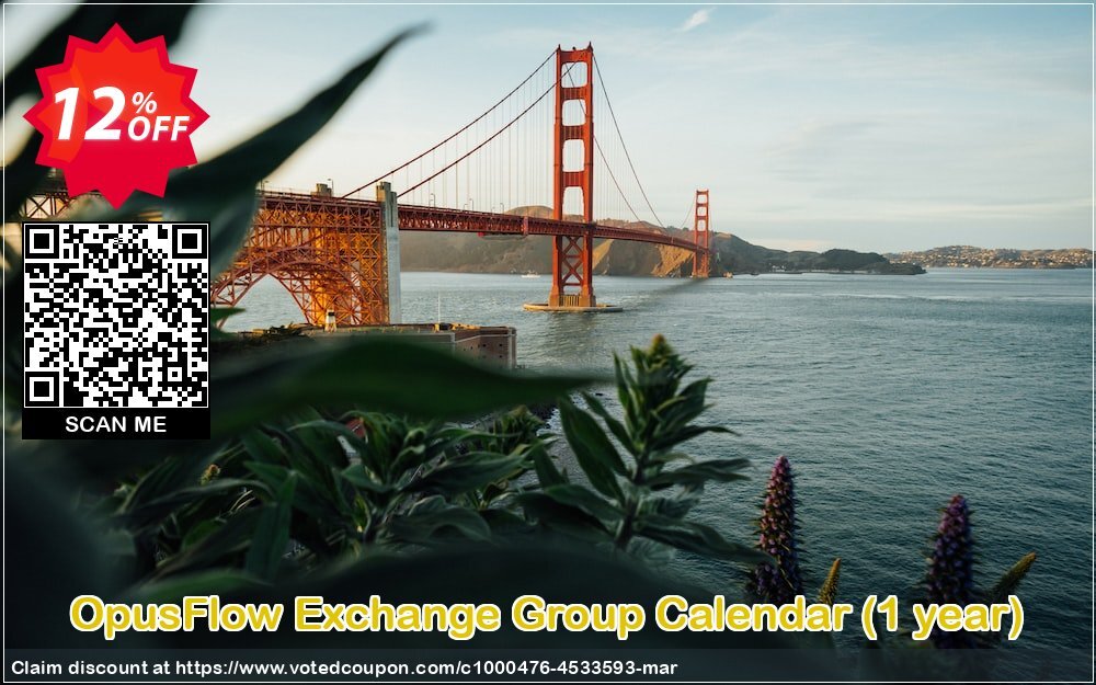 OpusFlow Exchange Group Calendar, Yearly  Coupon, discount Exchange group calendar 1 year license stunning deals code 2024. Promotion: stunning deals code of Exchange group calendar 1 year license 2024