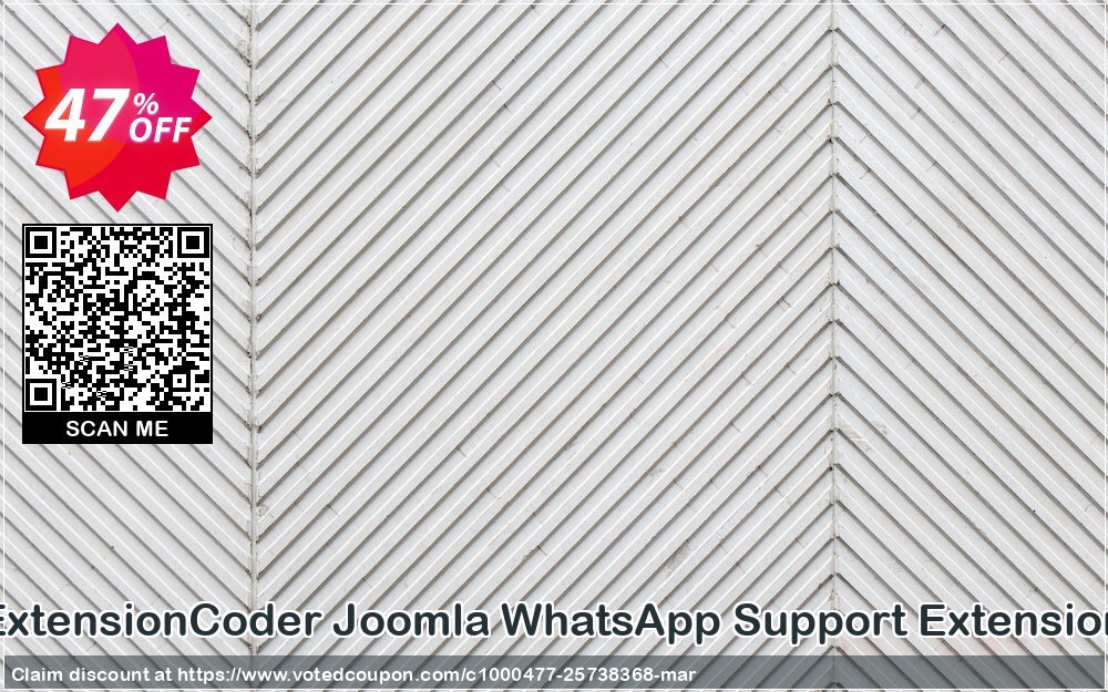 ExtensionCoder Joomla WhatsApp Support Extension Coupon Code May 2024, 47% OFF - VotedCoupon