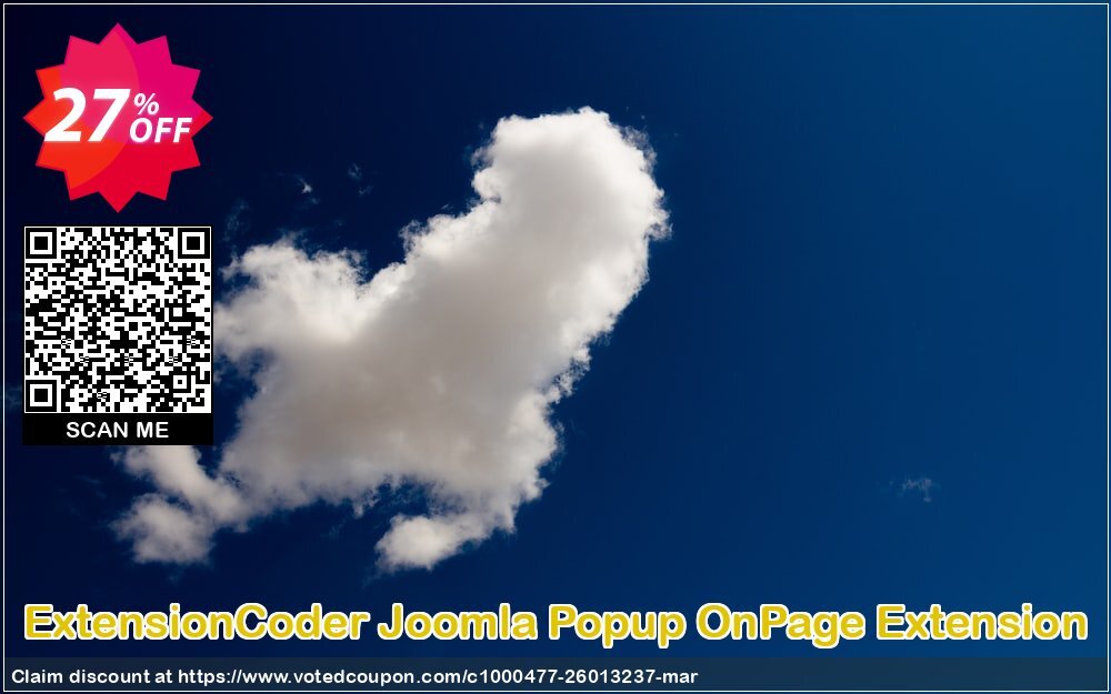 ExtensionCoder Joomla Popup OnPage Extension Coupon Code May 2024, 27% OFF - VotedCoupon