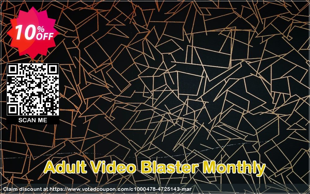 Adult Video Blaster Monthly Coupon Code May 2024, 10% OFF - VotedCoupon