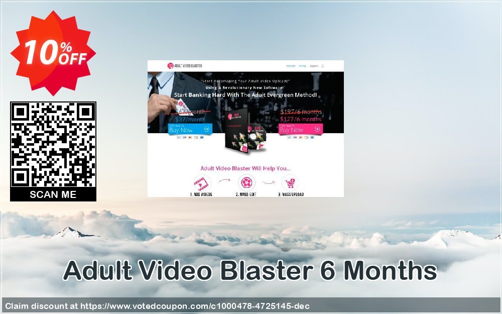 Adult Video Blaster 6 Months Coupon, discount Adult Video Blaster 6 Months excellent discounts code 2024. Promotion: excellent discounts code of Adult Video Blaster 6 Months 2024