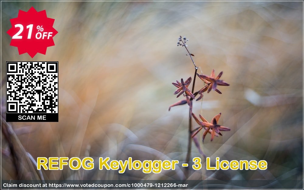 REFOG Keylogger - 3 Plan Coupon Code May 2024, 21% OFF - VotedCoupon