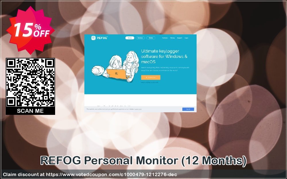 REFOG Personal Monitor, 12 Months  Coupon, discount REFOG Personal Monitor - for Windows Amazing discount code 2023. Promotion: Amazing discount code of REFOG Personal Monitor - for Windows 2023
