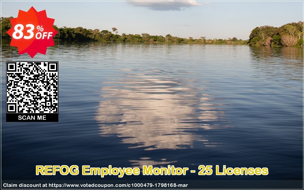 REFOG Employee Monitor - 25 Plans Coupon, discount REFOG Employee Monitor - 25 Licenses Awful offer code 2024. Promotion: Awful offer code of REFOG Employee Monitor - 25 Licenses 2024