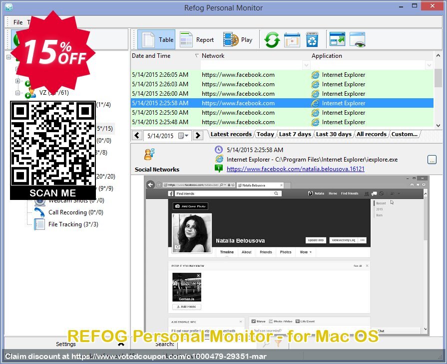 REFOG Personal Monitor - for MAC OS Coupon Code Apr 2024, 15% OFF - VotedCoupon