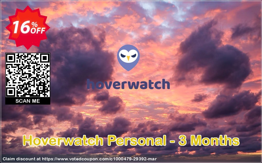 Hoverwatch Personal - 3 Months Coupon Code May 2024, 16% OFF - VotedCoupon