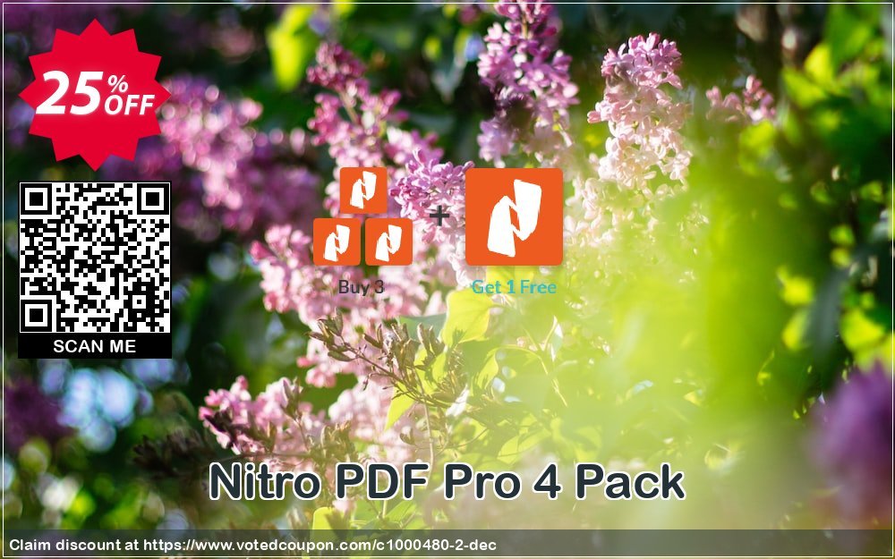 Nitro PDF Pro 4 Pack Coupon Code Apr 2024, 25% OFF - VotedCoupon