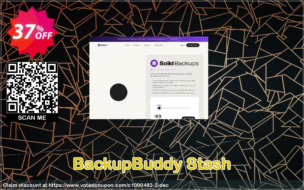 BackupBuddy Stash Coupon, discount 5% OFF BackupBuddy Stash, verified. Promotion: Imposing discounts code of BackupBuddy Stash, tested & approved