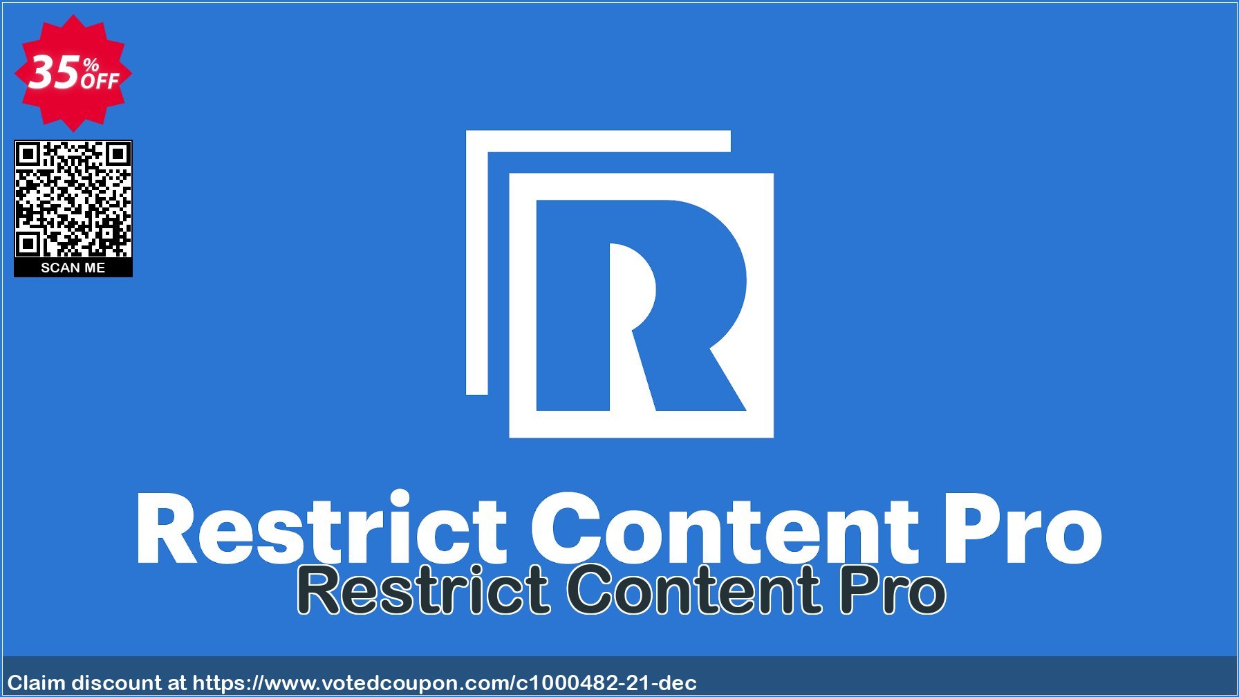 Restrict Content Pro Coupon, discount 30% OFF Restrict Content Pro, verified. Promotion: Imposing discounts code of Restrict Content Pro, tested & approved