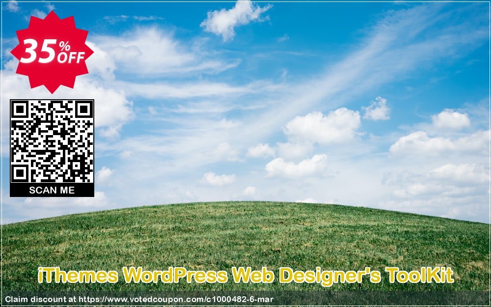 iThemes WordPress Web Designer's ToolKit Coupon, discount 10% OFF iThemes WordPress Web Designer's ToolKit, verified. Promotion: Imposing discounts code of iThemes WordPress Web Designer's ToolKit, tested & approved