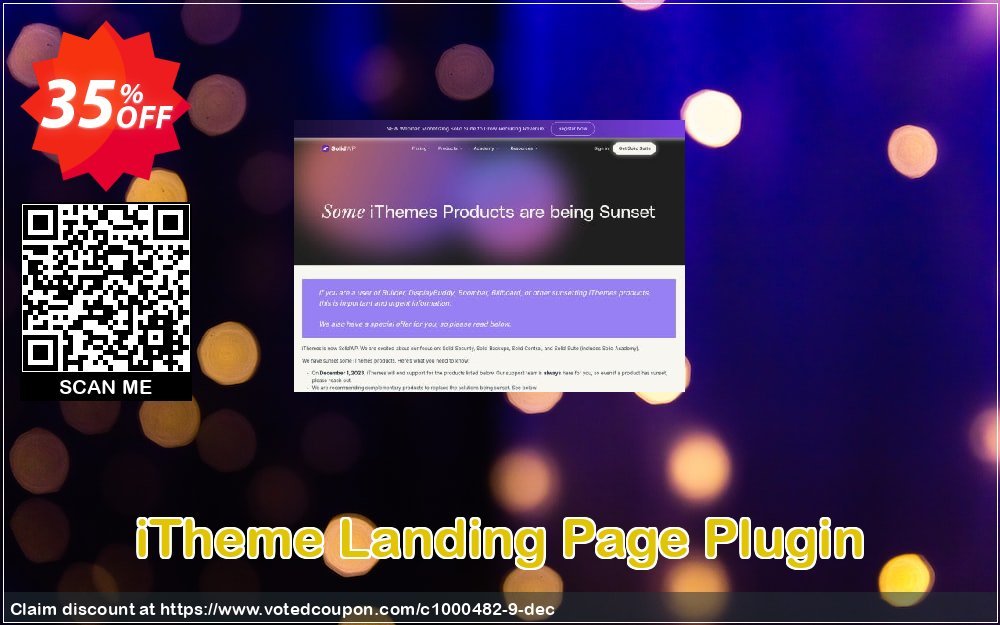 iTheme Landing Page Plugin Coupon, discount 30% OFF iTheme Landing Page Plugin, verified. Promotion: Imposing discounts code of iTheme Landing Page Plugin, tested & approved