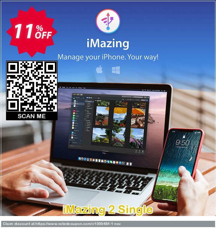 iMazing 2 Single Coupon Code Sep 2023, 11% OFF - VotedCoupon