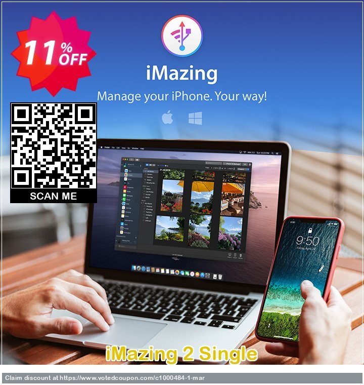 iMazing 2 Single Coupon Code Apr 2024, 11% OFF - VotedCoupon