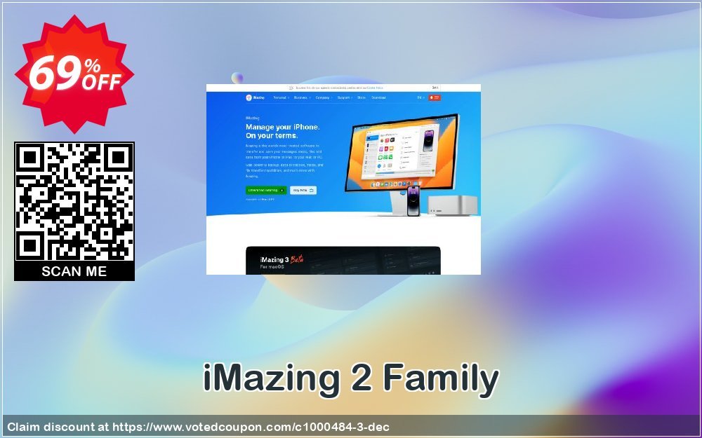 iMazing 2 Family Coupon, discount 69% OFF iMazing 2 Family, verified. Promotion: Impressive sales code of iMazing 2 Family, tested & approved