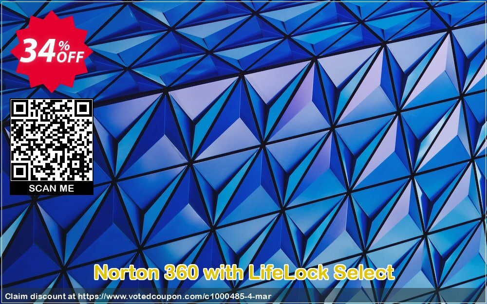 Norton 360 with LifeLock Select Coupon, discount 34% OFF Norton 360 with LifeLock Select, verified. Promotion: Formidable deals code of Norton 360 with LifeLock Select, tested & approved