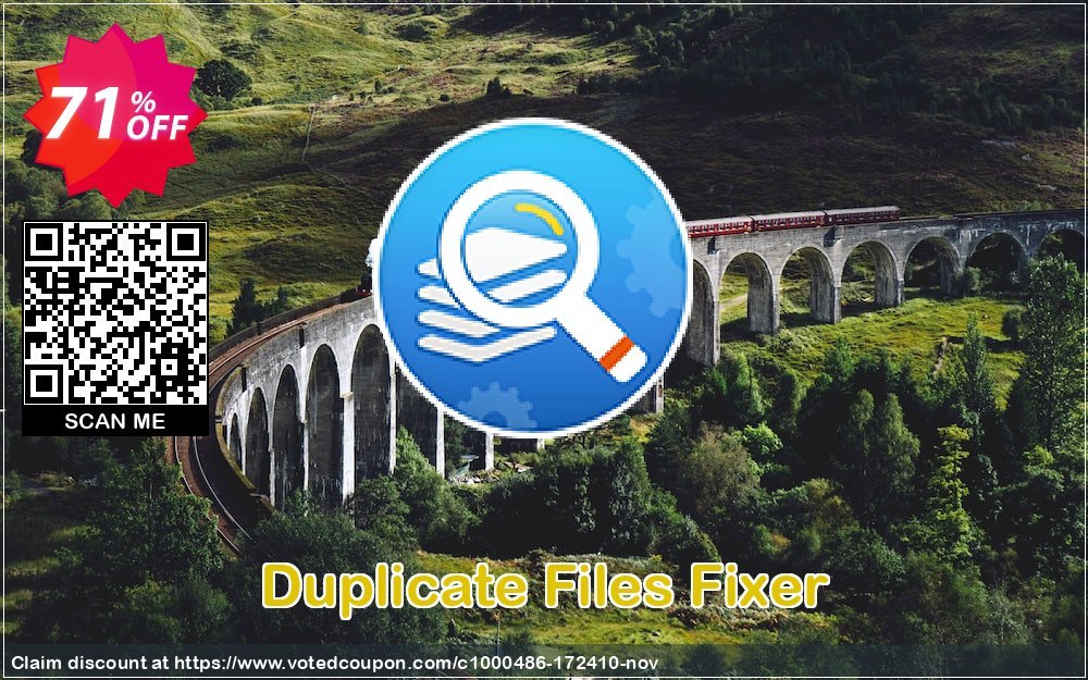 Duplicate Files Fixer Coupon, discount 50% OFF Duplicate Files Fixer, verified. Promotion: Fearsome offer code of Duplicate Files Fixer, tested & approved