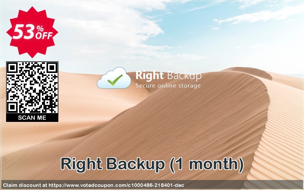 Right Backup, Monthly  Coupon Code Apr 2024, 53% OFF - VotedCoupon