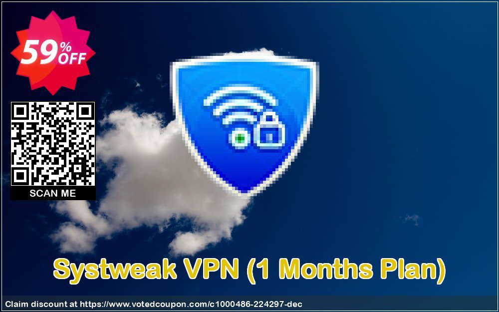 Systweak VPN, Monthlys Plan  Coupon, discount 50% OFF Systweak VPN (1 Months Plan), verified. Promotion: Fearsome offer code of Systweak VPN (1 Months Plan), tested & approved