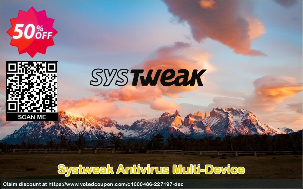 Systweak Antivirus Multi-Device Coupon, discount 50% OFF Systweak Antivirus Multi-Device, verified. Promotion: Fearsome offer code of Systweak Antivirus Multi-Device, tested & approved