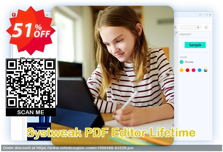 Systweak PDF Editor Lifetime Coupon, discount 50% OFF Systweak PDF Editor Lifetime, verified. Promotion: Fearsome offer code of Systweak PDF Editor Lifetime, tested & approved