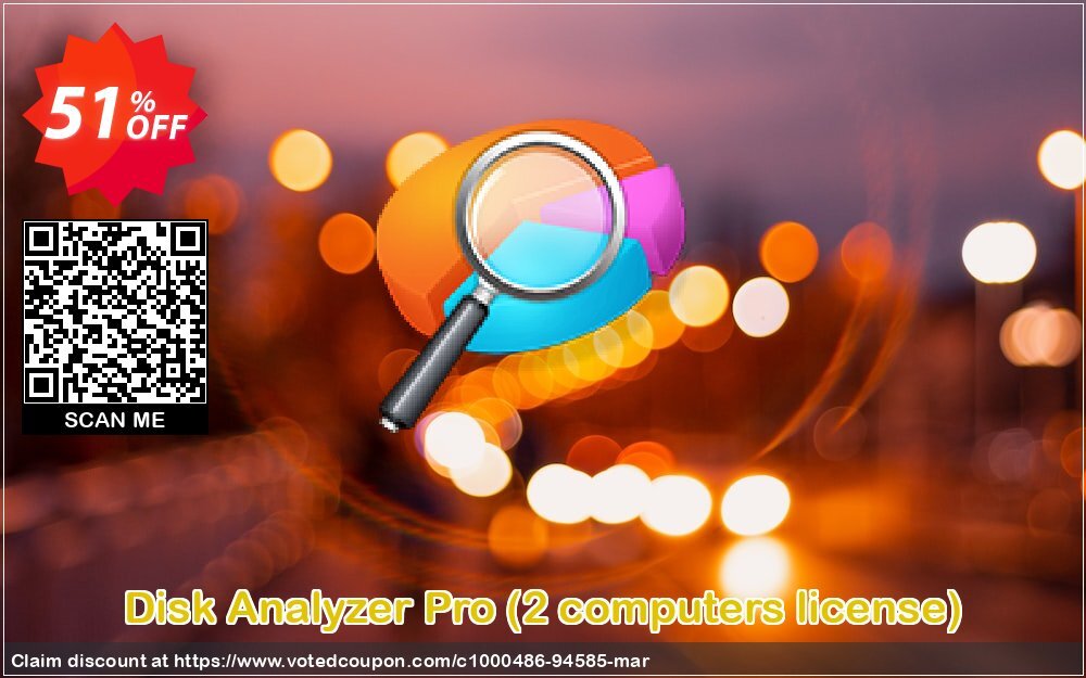 Disk Analyzer Pro, 2 computers Plan  Coupon Code Apr 2024, 51% OFF - VotedCoupon