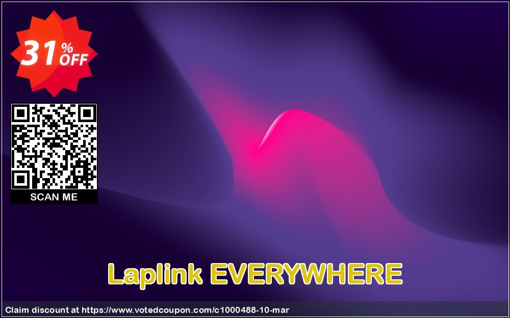 Laplink EVERYWHERE Coupon, discount 30% OFF Laplink EVERYWHERE, verified. Promotion: Excellent promo code of Laplink EVERYWHERE, tested & approved