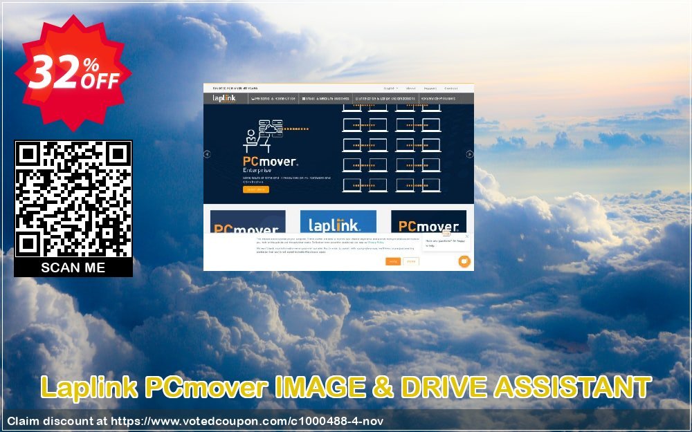 Laplink PCmover IMAGE & DRIVE ASSISTANT Coupon Code Mar 2024, 32% OFF - VotedCoupon